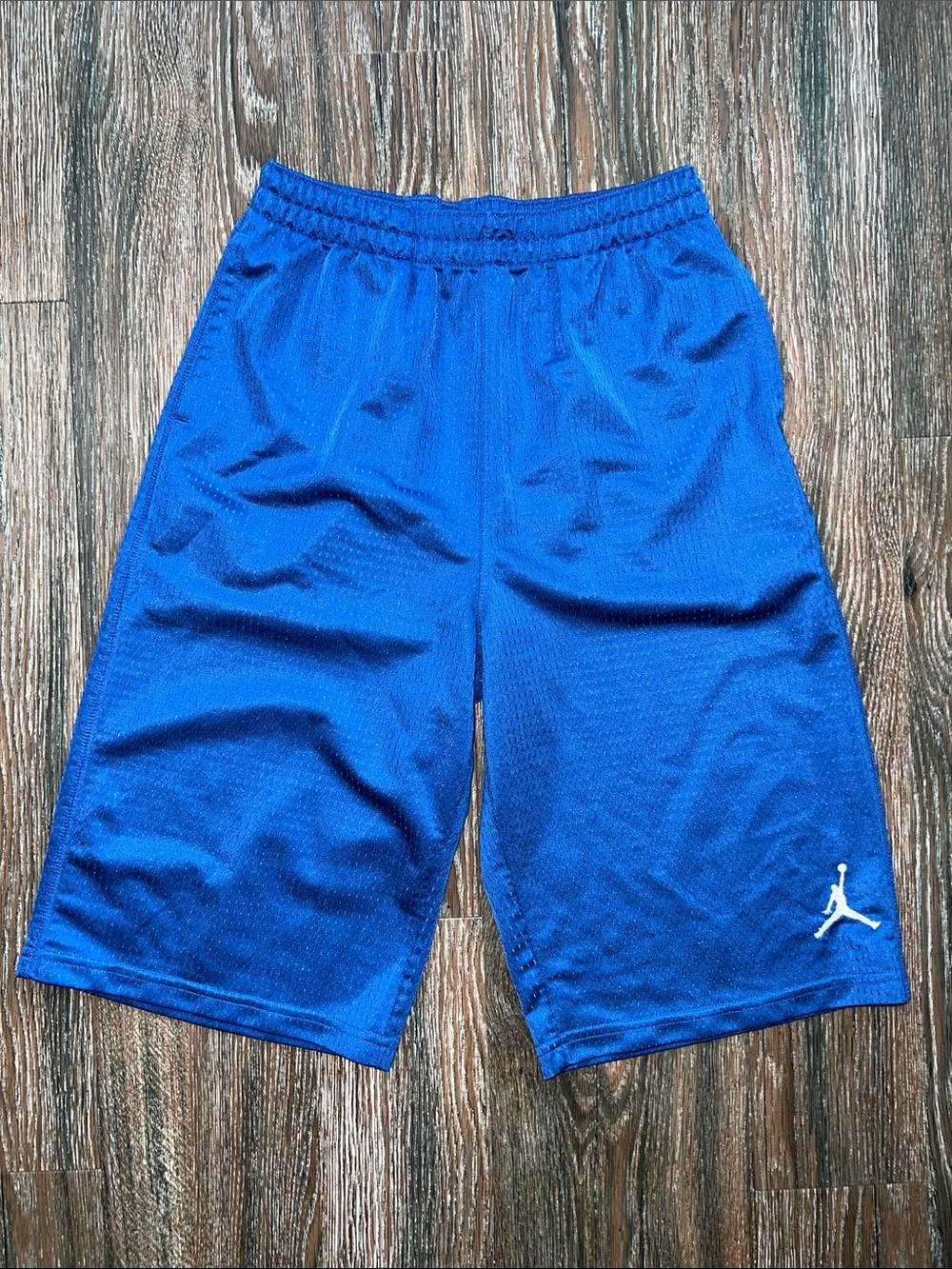 Jordan Royal Blue Mesh Shorts Boys XL